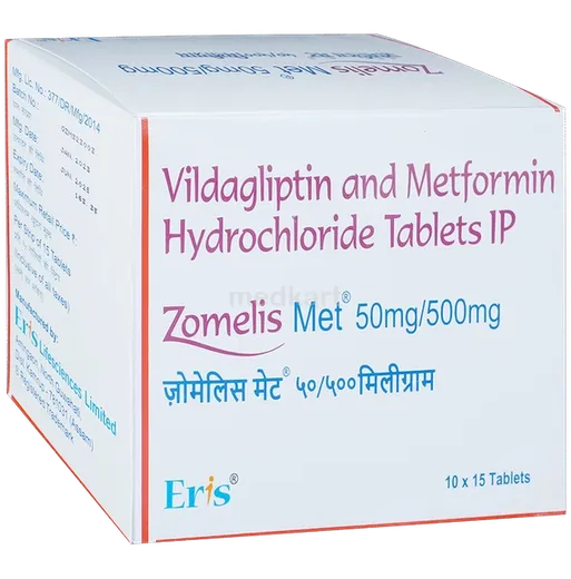 zomelis met 50/500mg tablet 15's